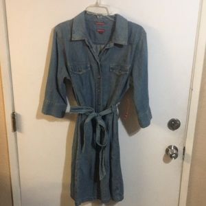 Light Blue Denim Dress
